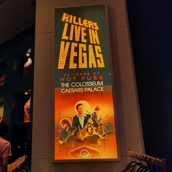 The Killers Jukebox Poster / 20 Years of Hot Fuss Encore 2025 / Caesars Palace - Picture 5 of 5